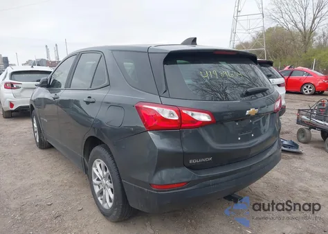 2020 Chevrolet Equinox Fwd Ls z USA, uszkodzony, nr VIN 3GNAXHEV2LS654862